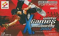 ESPN winter X Games snowboarding2002