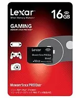 GAMING メモリースティックPROデュオ 16GB(Lexar)