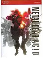 METAL GEAR Acid Official Guide : The Complete