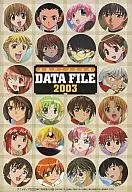 Popular Anime Character DATA FILE 2003