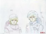 MOBILE SUIT GUNDAM UC episode7 : Beyond the Rainbow Week 3 Visitors Special Copy of original Bernage Lynx & Mineba Rao Xavi (Audrey Burn)