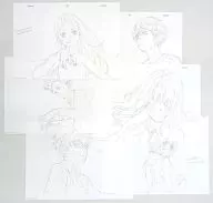 Shigatsu wa Kimi no Uso : Volume 1 and volume 2 : Interlinked Purchase benefits Opening Duplicate Original Painting Set