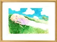 羽海野千鱼复制原画蜂蜜与四叶草花本Harumi(附装裱)