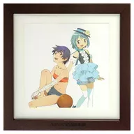 MADOGATARI展 2等ミニ額縁付アート(美樹さやか＆神原駿河)