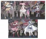 Magical Girl Madoka MAGI: The labyrinth of magic Canvas Art "Puella Magi Holy Quintet" 5-Pack Set