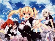 ノラと皇女と野良猫ハート キャンバスアートA