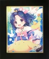 月島裕子老師莉莉小姐裝裱油畫