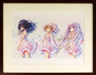 Angel's 3Piece! Author & Illustrator hot stamping with signature reproduction original drawing