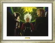 A3版)Fate/Apocrypha コンセプトアートキャラファイングラフ(シロウ・コトミネ/赤のアサシン/赤のキャスター)