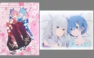 Re:ZeRo Starting Life in Another World Canvas Board A B Set