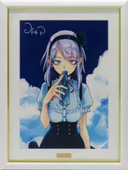 付属品付)だがしかし 超美麗複製原画 A3(シリアルナンバー入り)