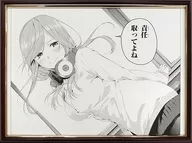 附附属品)五等分的新娘展春场葱先生复制带签名复制原稿/三玖A