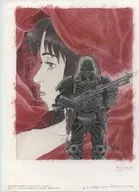 Guion gráfico de hombres lobo JIN-ROH Okiura Hiroyuki, reproducción especial original