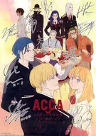 ACCA13区監察課 Regards  キャスト複製サイン入りメインビジュアルイラストシート 特典