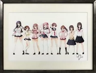付属品付)咲-Saki- 15周年記念展 プレミアム複製原画 A
