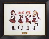 With Accessories) Yuru Yuri x Omuroke x Atre Akihabara Art Graph