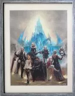 付属品付)ファイナルファンタジーXIV 複製原画『闇の戦士たち』