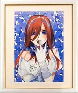 附附属品)五等分的新娘纪念装裱画三玖