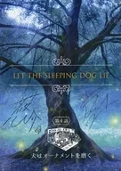 LET THE SLEEPING DOG LIE第4章帶親筆簽名复製劇本
