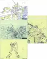 機動戦士ガンダム Twilight AXIS 赤き残影 複製原画4枚セット