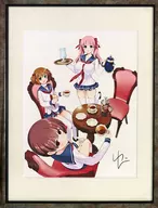 天才麻将少女15 th ANNIVERSARY CAFE小林立老师新插图Premium复制原画