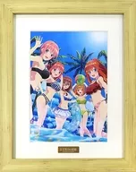 電影五等分的新娘B5角色Fine Graph主視覺圖