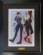 附附属品)Kiss me crying抽赏伙伴A奖A4额装角色Fine Graph