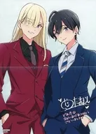 I don't know which one is love (1) Animate special drawing 4P leaflet / Okutamamushi