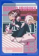 TV Anime 『 MY HERO ACADEMIA 』's portrait Ochaco Uraraka with illustration on mount