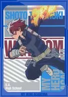 TV Anime 『 MY HERO ACADEMIA 』's portrait Shoto Todoroki with illustration on mount