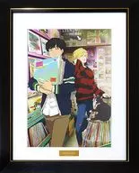 With accessories) BANANA FISH drawing illustration Ash Lynx & Eiji Okumura record shop ver. Character Fine Graph