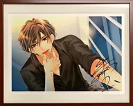 Mr. 朱神 Takara with handwritten signature "Coffee & Vanilla Black" Primagraphy