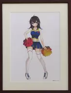 With accessories) DENGEKI BUNKO STRIKE THE BLOOD Hime hiiragi Yukina replica original picture