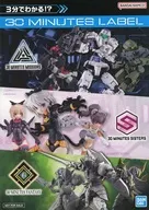 塑料模型30 MINUTES LABEL