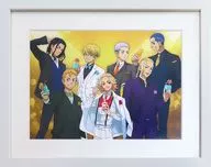 附附属品)TV动画『东京复仇者』PARTY TIME在线抽赏A奖额装高精细复制画角色精细图表