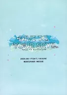 Pamphlet Tokyo 7th Sisters LIVE DIVE TO YOUR SKY!