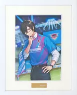 2024 J1 20 Club x Niji Sanji [A pattern] [S-1] Character Fine Graph [Shiki calm sea akira (Sagan Tosu)]