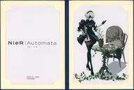 Nier : Automata Ver1.1a Blu-ray Disc BOX Vol. 2 Ventajas comunes a las tiendas Mini tamaño Character Fine Folio