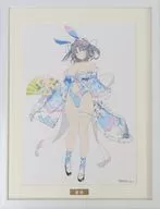 『閃乱カグラ』 描き下ろしA3複製原画 和風バニーver. (2)雪泉