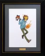 付属品付)家庭教師ヒットマンREBORN！ 描き下ろしイラスト 沢田綱吉＆リボーン 修業風景ver. キャラファイングラフ