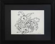 うさぎ 直筆サイン入り複製原画　浅田弘幸 