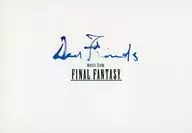 DEAR FRIENDS -music from FINAL FANTASY- ブックレット