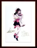 付属品付)角川スニーカー文庫創刊35周年記念 複製サイン入りミストグラフ『この素晴らしい世界に爆焔を！』ゆんゆん 