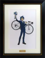 付属品付)弱虫ペダル LIMIT BREAK 描き下ろし 真波 山岳 10th Anniversary ver. キャラファイングラフ