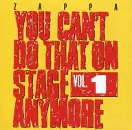 ZAPPA / YOU CAN'T DO THAT ON STAGE ANYMORE VOL. 1 [Import]