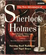 Basil Rathbone(Read)Nigel Bruce(Read)/The New Adventures of Sherlock Holmes:The Unfortunate Tobacconist&Other Mysteries:VOLUME 1-6[進口盤]