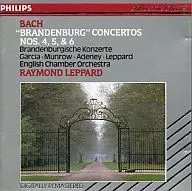 BACH/ "BRANDENBURG" CONCERTOS NOS. 4, 5, & 6 [versión importada]