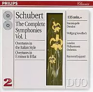 SAWALLISCH/SCHUBERT COMPLETE SYMPHONIES.VOL.I[进口盘]