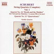 Kodaly Quartet / SCHUBERT : String Quartz (Complete) Vol. 1 [import edition]