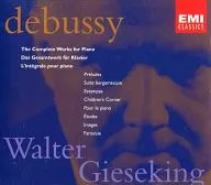 WALERT GIESEKING / DEBUSSY : THE COMPLETE WORKS FOR PIANO [import edition]